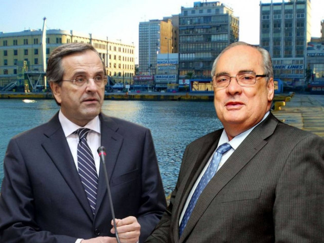 Αιφνιδιαστική συνάντηση Α. Σαμαρά- Β. Μιχαλολιάκου