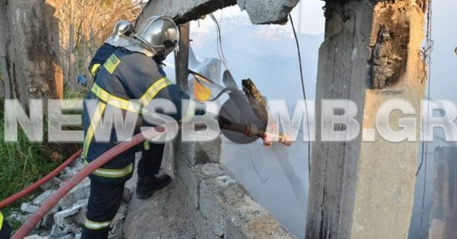 ΦΩΤΟΡΕΠΟΡΤΑΖ: Πυρκαγιά σε βιοτεχνία στο Βοτανικό (pics+video)
