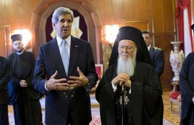 Το Φανάρι επισκέφθηκε ο Αμερικανός υπουργός Εξωτερικών