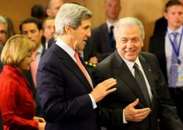 Όλα τα «φλέγοντα» θέματα στη συνάντηση Αβραμόπουλου-Κέρι