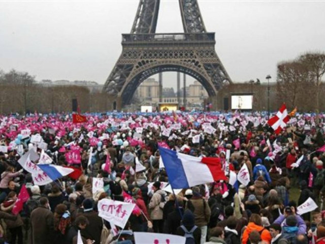 Γαλλία: Ψηφίζεται σήμερα το νομοσχέδιο για το γάμο των ομοφυλοφίλων