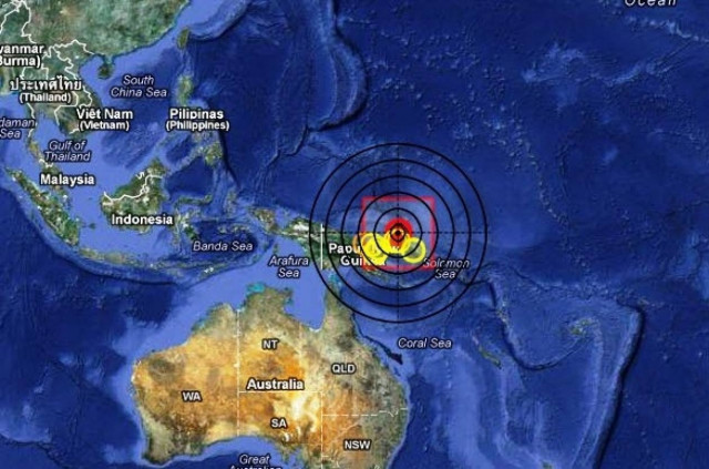 Σεισμός 6,4 Ρίχτερ στην Παπούα - Νέα Γουινέα