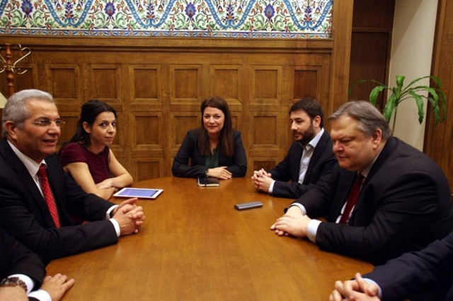 Συνάντηση Βενιζέλου – Κυπριανού