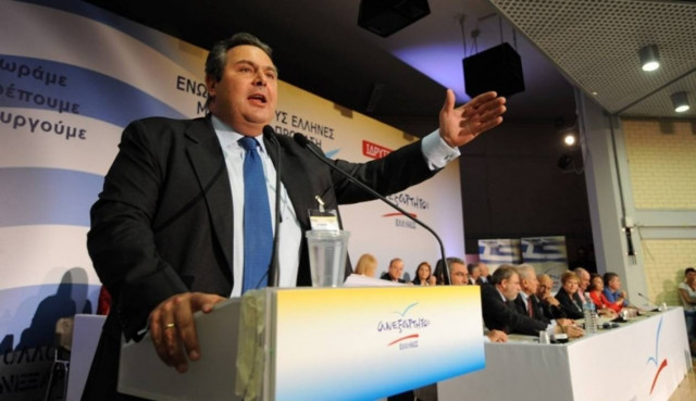 Π. Καμμένος: Υπάρχει κι άλλος δρόμος από αυτόν του μνημονίου