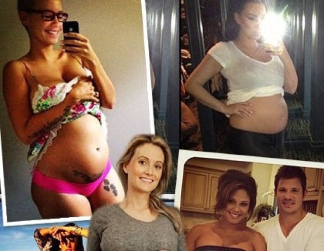 Διάσημες που ανακοινώνουν την εγκυμοσύνη τους στο instagram (φωτό)