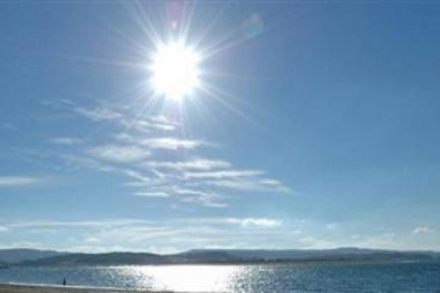 Αίθριος καιρός και υψηλές θερμοκρασίες