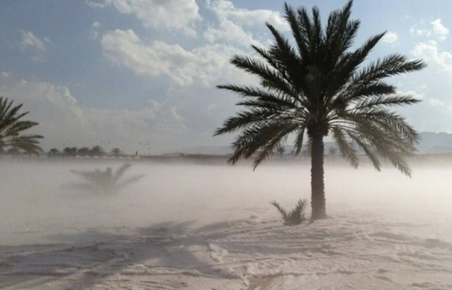 Απίστευτο: Χιόνι στην έρημο!