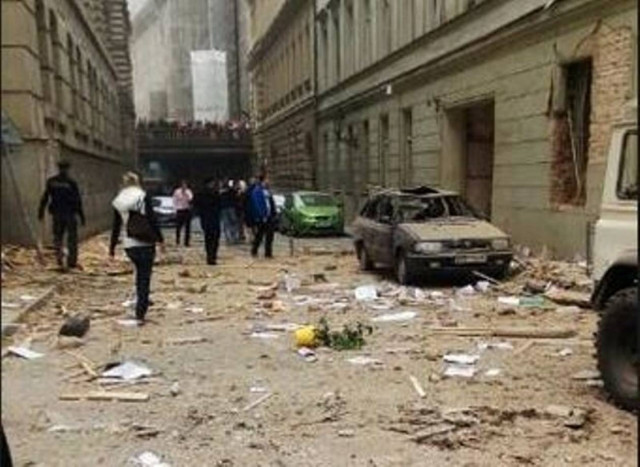 Τσεχία: Πανίσχυρη έκρηξη στο κέντρο της Πράγας