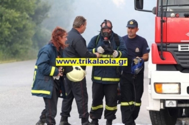 Πύρινος εφιάλτης στα Τρίκαλα-Σε εξέλιξη τρία μέτωπα