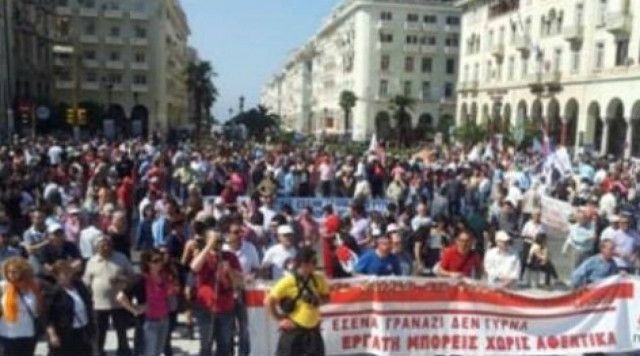 Βίντεο: Σε εξέλιξη οι κινητοποιήσεις στη Θεσσαλονίκη