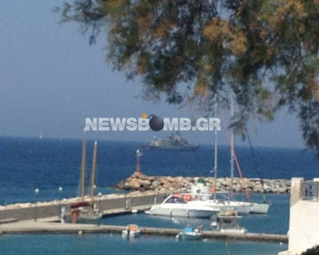 Περιπολία ελληνικής φρεγάτας στο Αιγαίο (pics)