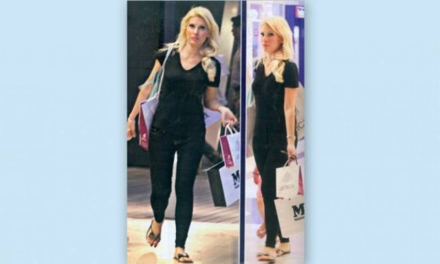 Ελένη Μενεγάκη: Τα πασχαλινά της ψώνια για τα βαφτιστήρια της