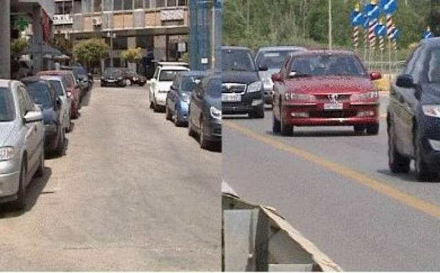 Ερημιά στο κέντρο της Λαμίας-Αυξημένη η κίνηση στην Εθνική Οδό