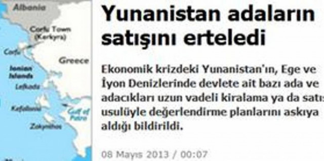 Τουρκία: «Η Ελλάδα ανέβαλε τις πωλήσεις των νησιών»