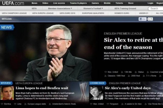 Ολος ο πλανήτης υποκλίνεται στον Σερ Αλεξ