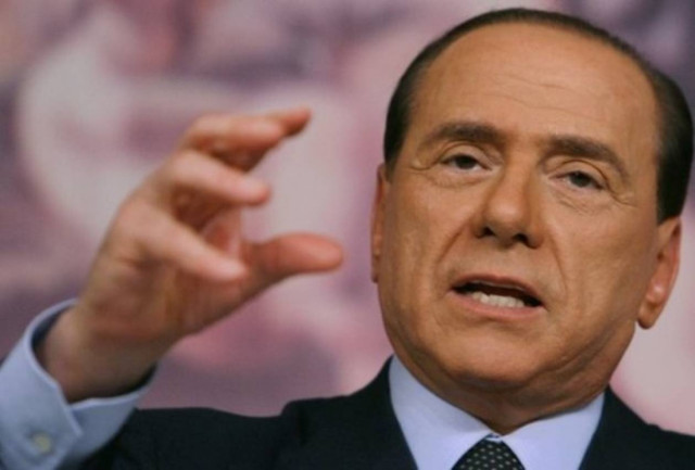 Διαδήλωση συμπαράστασης στον Σίλβιο Μπερλουσκόνι