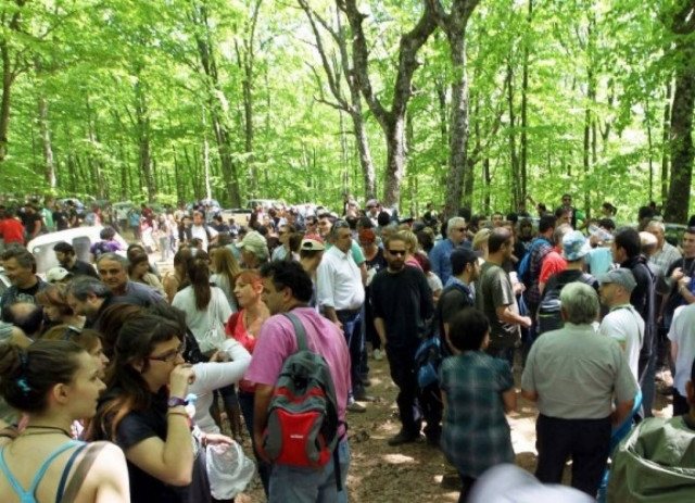 Nέα επεισόδια στις Σκουριές ανάμεσα σε κατοίκους και ΜΑΤ