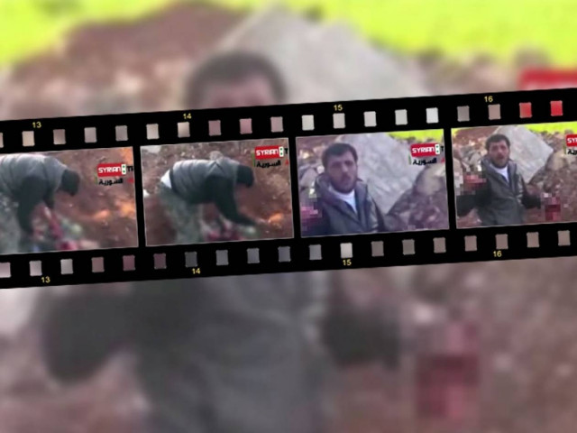 Αντάρτης ξεριζώνει την καρδιά στρατιώτη και την δαγκώνει