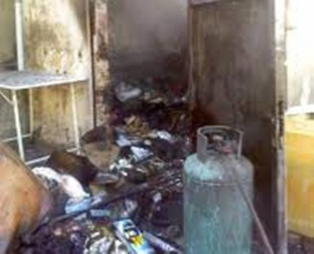 Βόλος: Φωτιά σε αποθήκη διώροφης οικίας