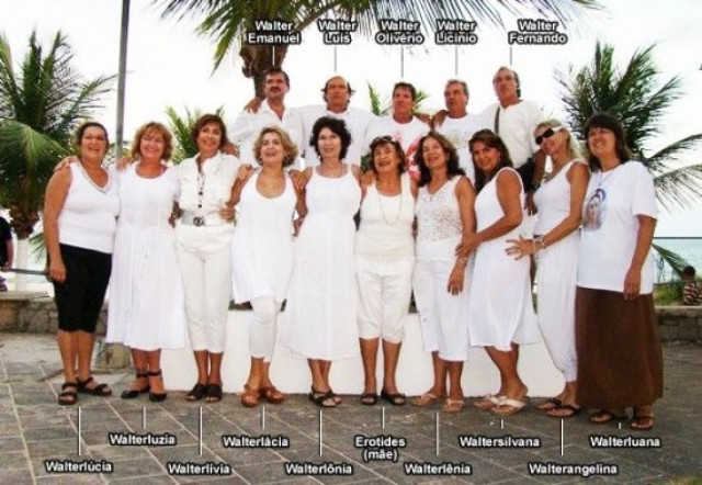 Ονόμασε και τα 15 παιδιά της «Walter»!