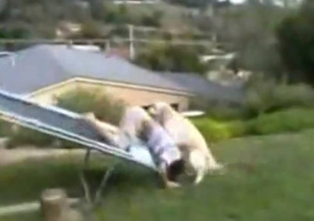 Βίντεο: Aνώμαλη προσγείωση...