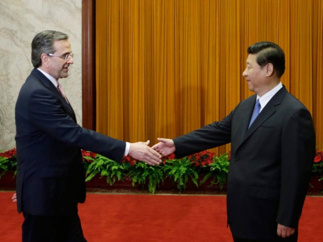 Τι συμφώνησε ο Σαμαράς με τους Κινέζους