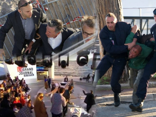 Άγνωστος εισέβαλε σε πλατό και απείλησε με όπλο τον Christoph Waltz