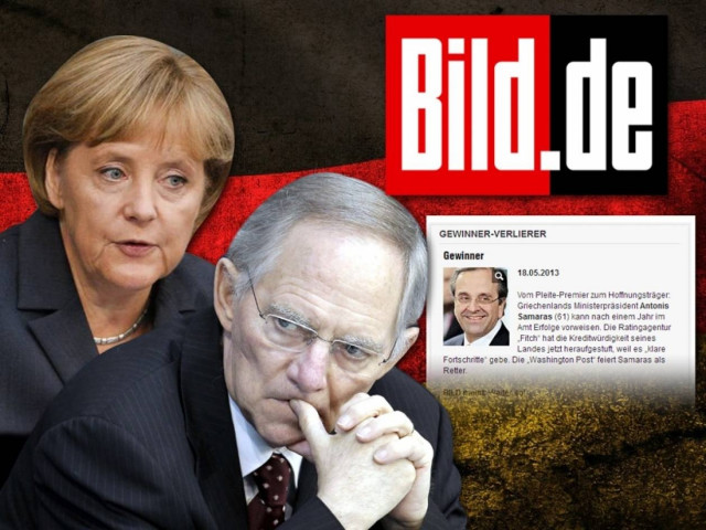 Φοβού… τη Bild μνείες για Σαμαρά δημοσιεύουσα!