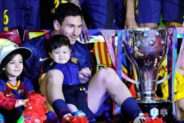 Βίντεο: Το σήκωσε μαζί με τον γιό του ο Μέσι