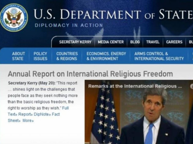 «Απειλή για τις θρησκευτικές ελευθερίες στην Ελλάδα η Χρυσή Αυγή»