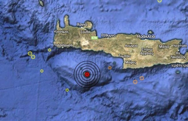 Σεισμός 3,7 Ρίχτερ στη Γαύδο