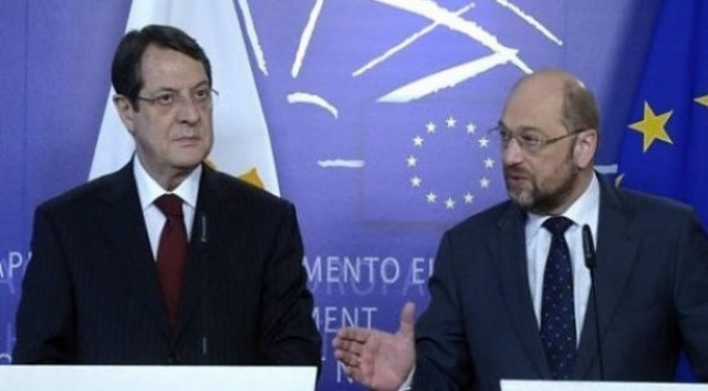 Συνάντηση Αναστασιάδη – Σουλτς στις Βρυξέλες