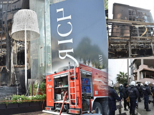 Μαφιόζικος εμπρησμός σε γνωστή καφετέρια της Γλυφάδας