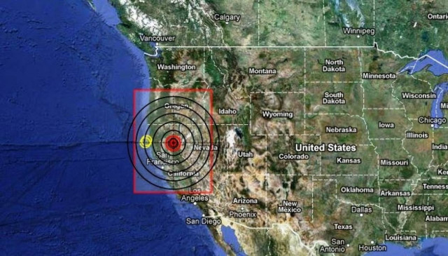 Σεισμός 5,7 Ρίχτερ αναστάτωσε τη βόρεια Καλιφόρνια