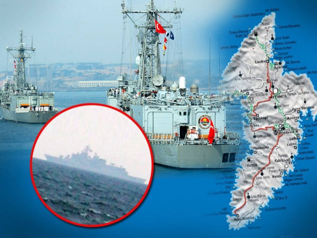 Θρασύδειλοι τουρκικοί τσαμπουκάδες ανοικτά της Κύθνου