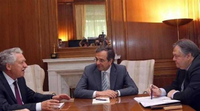 Σε εξέλιξη η σύσκεψη των κυβερνητικών εταίρων στο Μαξίμου