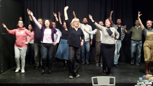 Ο Κώστας Καζάκος στο Δίστομο για το «Το μεγάλο μας τσίρκο»!