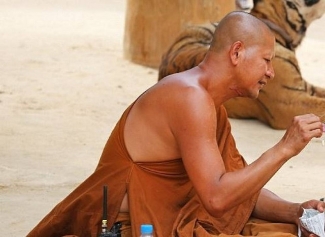 Δείτε τι ζώα έχουν σαν κατοικίδια Βουδιστές μοναχοί (pics)