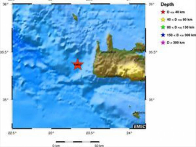 Σεισμός στην Κρήτη