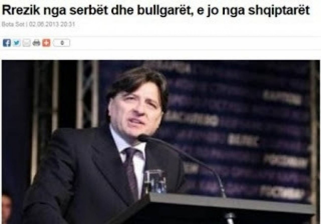 Σκόπια: «Εχθροί μας οι Σέρβοι και οι Βούλγαροι όχι οι Αλβανοί»