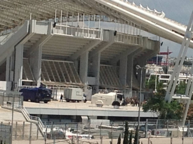 Άσκηση της ΕΛ.ΑΣ. στο ΟΑΚΑ (pics)