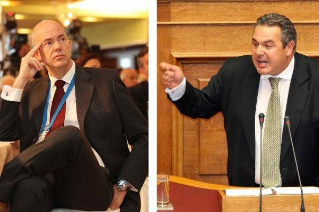 Απορρίφθηκαν οι αγωγές Αντρίκου έναντι Καμμένου