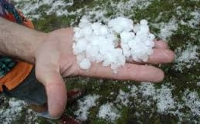 Καταστροφές από χαλαζόπτωση σε Ημαθία και Κοζάνη