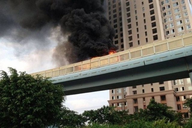Πυρκαγιά σε λεωφορείο με 42 νεκρούς