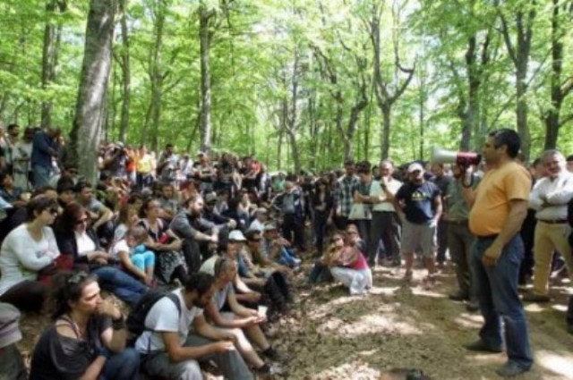 Σκουριές: Συνεχίζονται οι διαμαρτυρίες για την εξόρυξη χρυσού