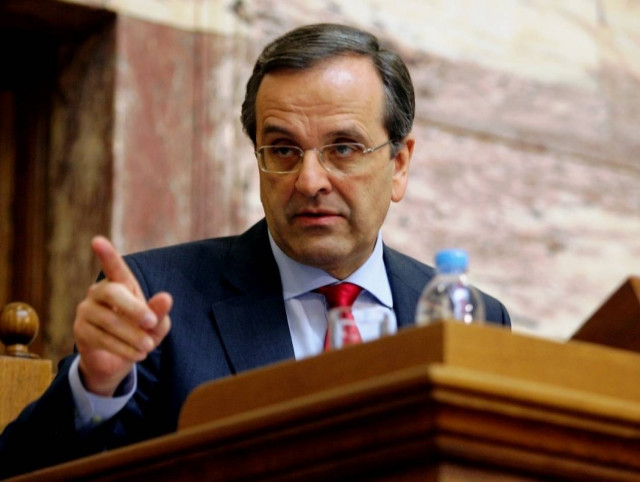 Λεπτό προς λεπτό η ομιλία Σαμαρά στο προσυνέδριο της Ν.Δ.