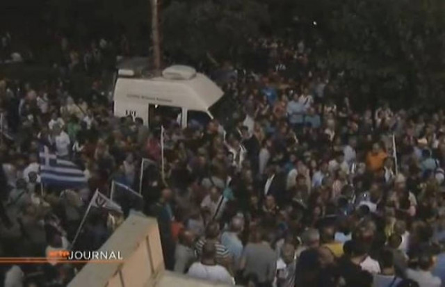 Στα ελληνικά μετέδωσε το δελτίο του το ARTE ως αλληλεγγύη στην ΕΡΤ