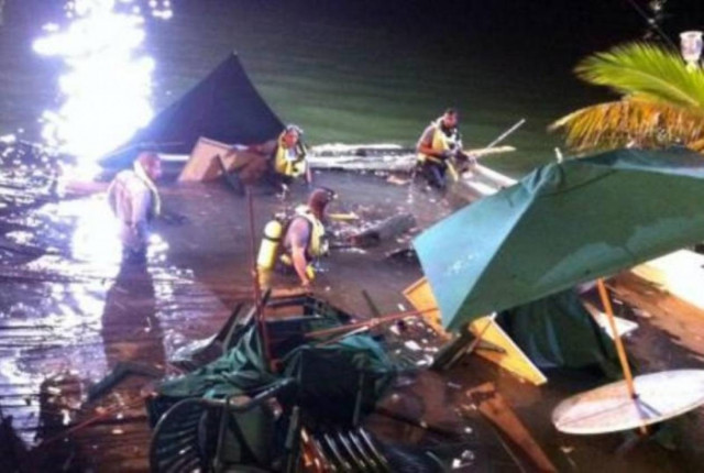 Κατάρρευση εξέδρας με κόσμο στον τελικό του NBA