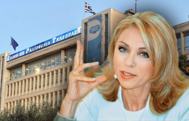 Δείτε την Έλλη Στάη με αθλητική αμφίεση στους διαδρόμους της ΕΡΤ!