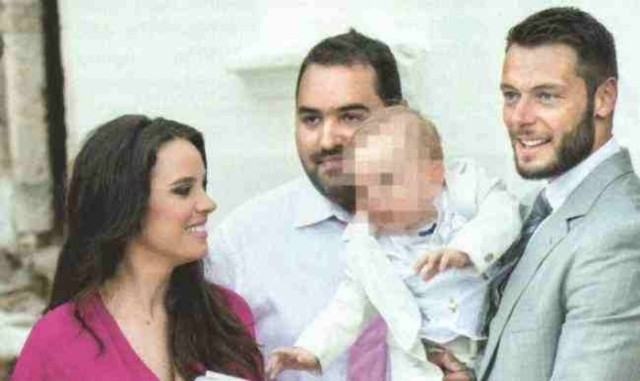 Τζόρβας–Ατσιδάκου: Η βάφτιση του γιου τους και η κόρη που περιμένουν!